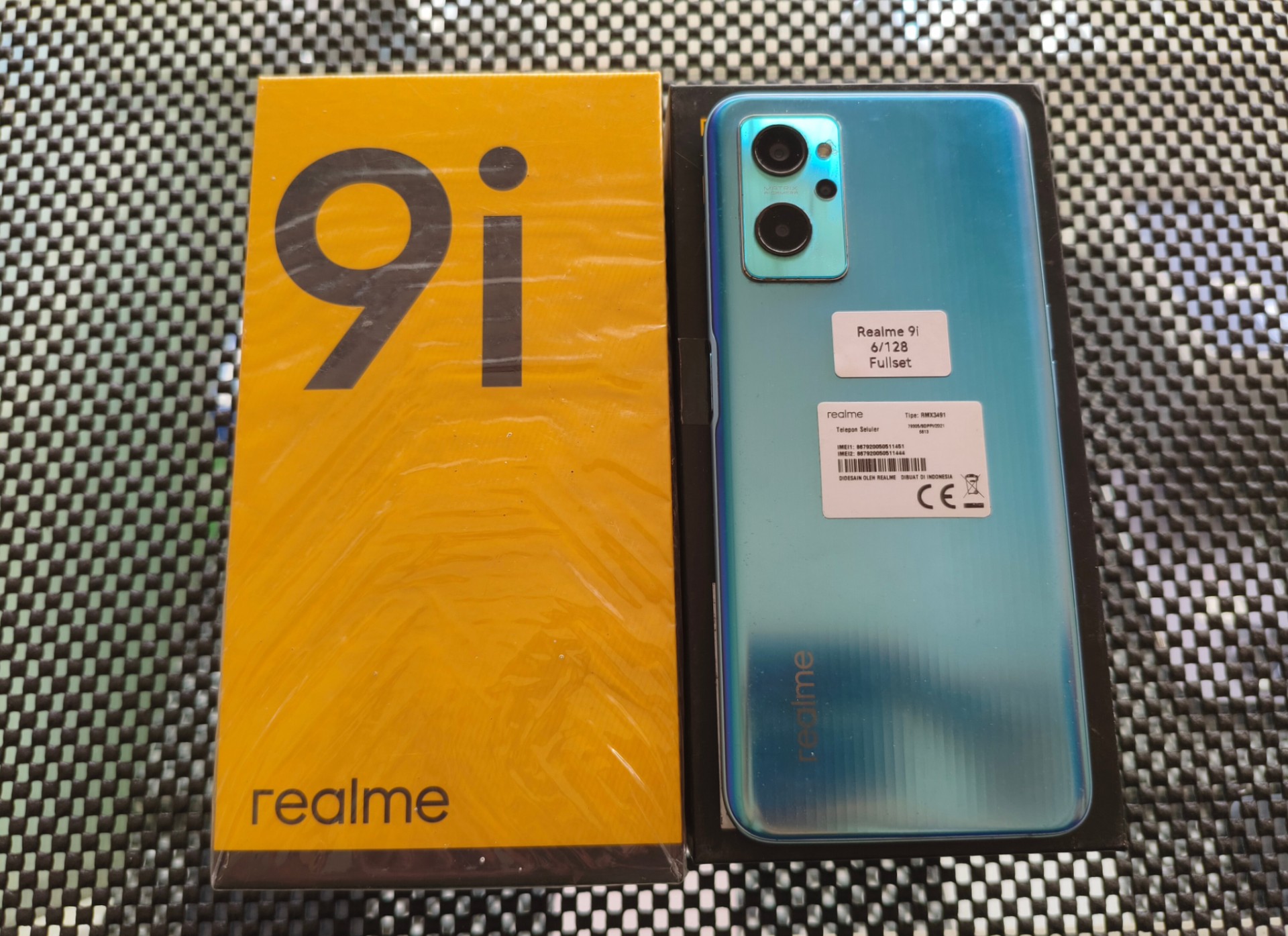 Realme 9i 6/128 GB Second Fullset