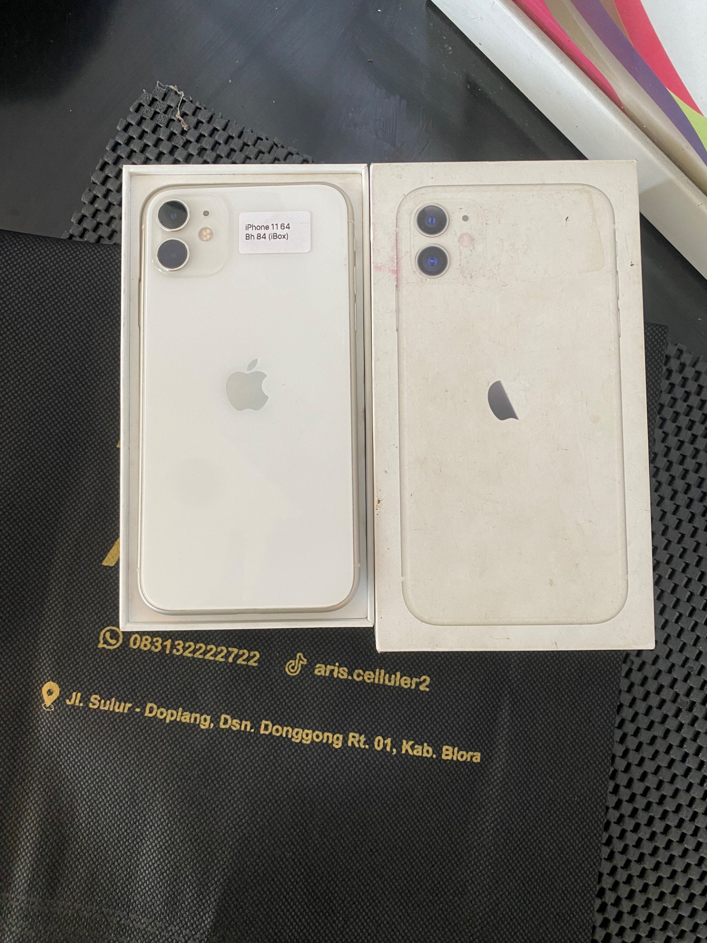 Iphone 11 64 GB White Second iBox Fullset