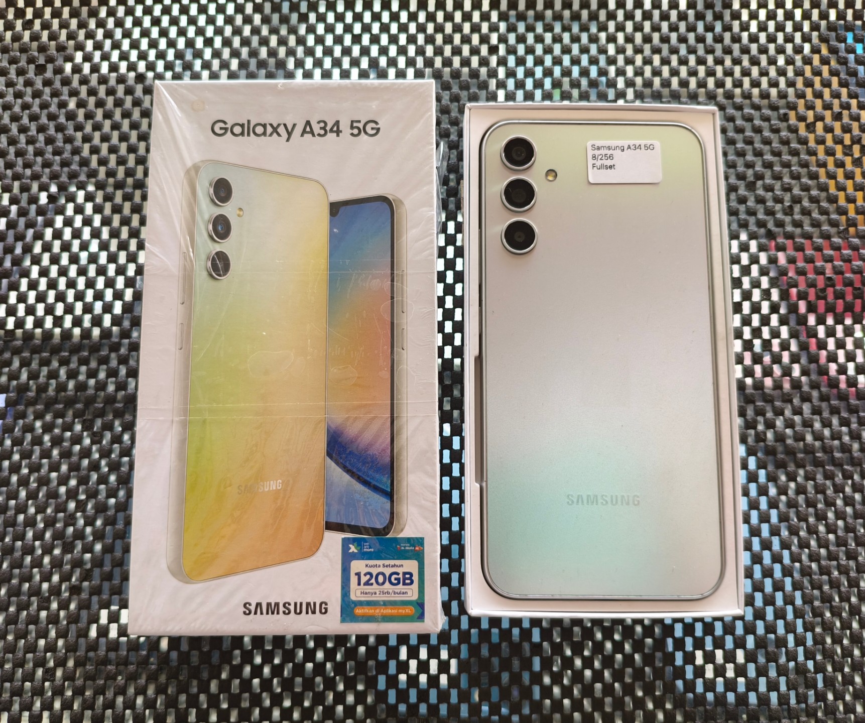 Samsung A34 5G 8/256 GB Second Fullset