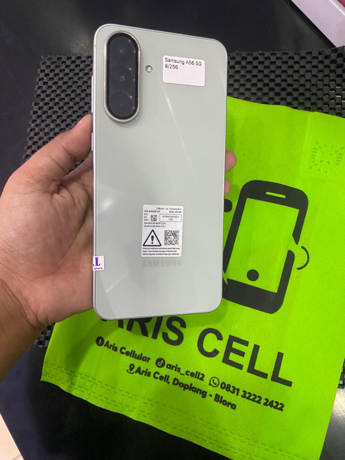 SAMSUNG A56 5G 8/256 + hp cas