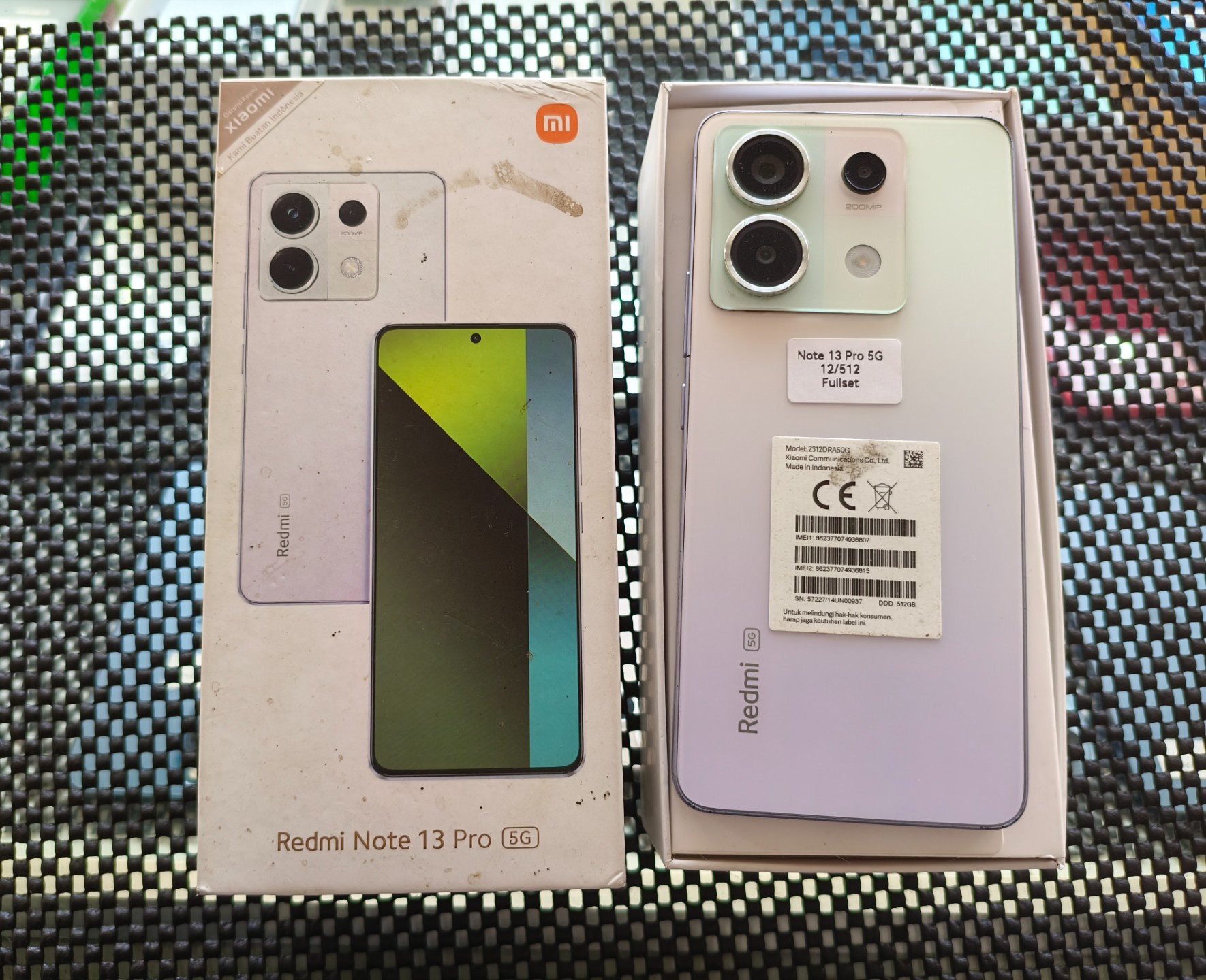 Redmi Note 13 Pro 5G 12/512 GB Second Fullset 