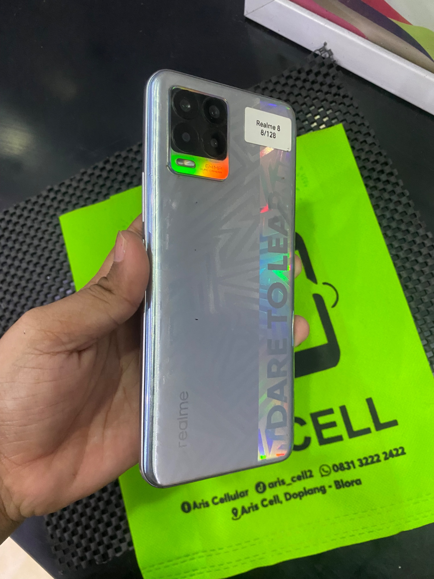 REALME 8 8/128 +hp cas