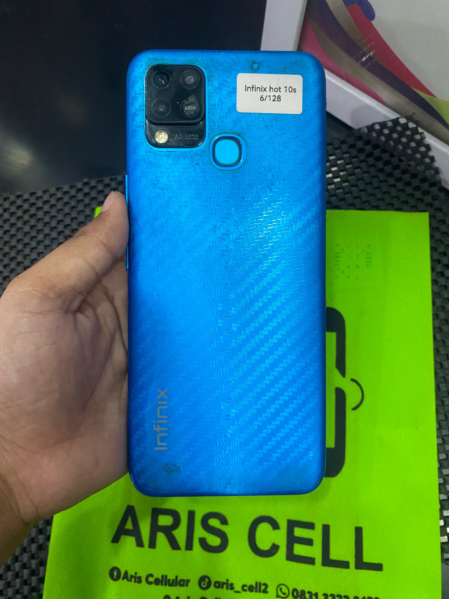 INFINIX HOT 10s 6/128 + hp cas