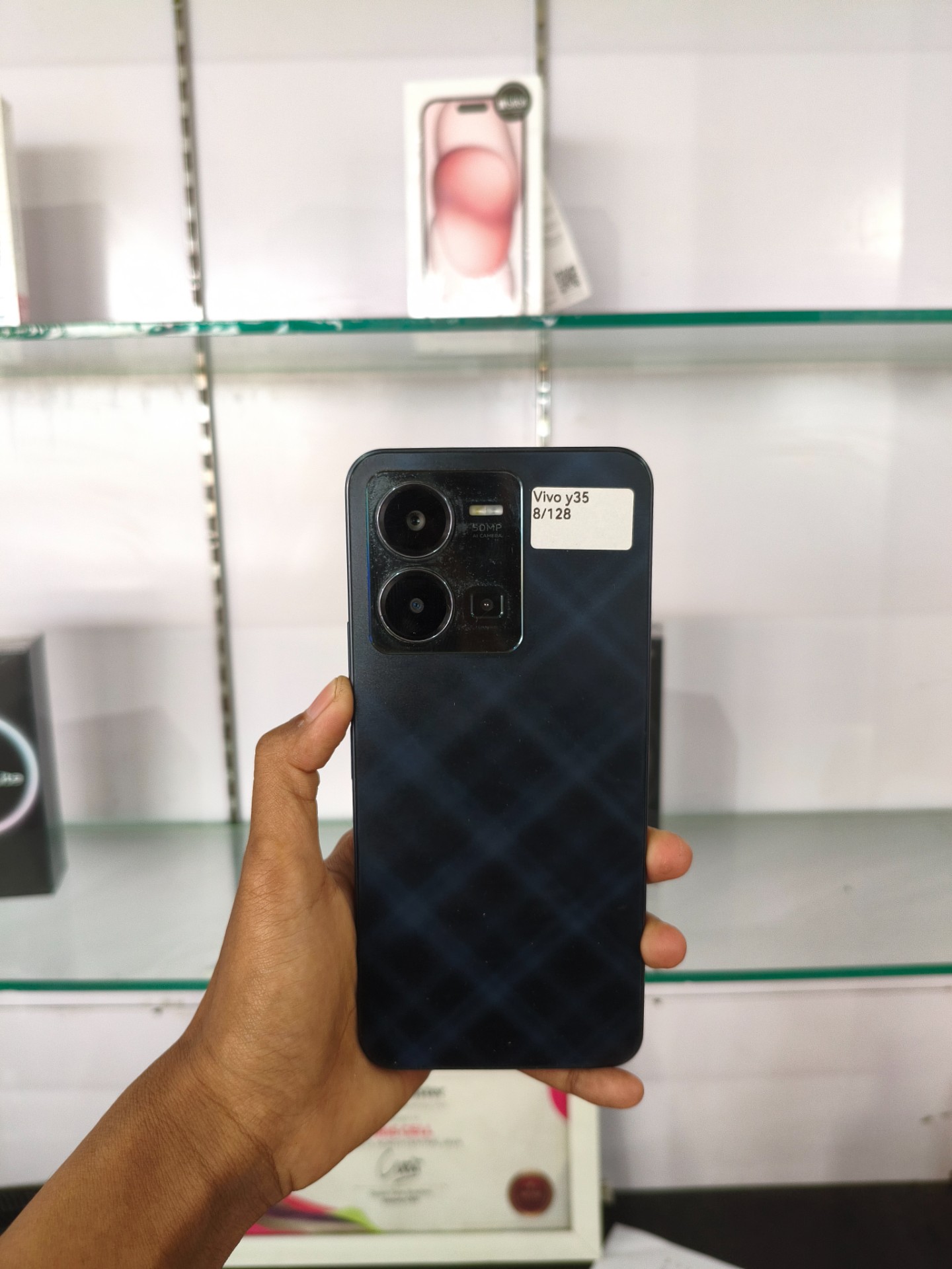 Vivo Y35 8/128 GB Second Hp+Cas