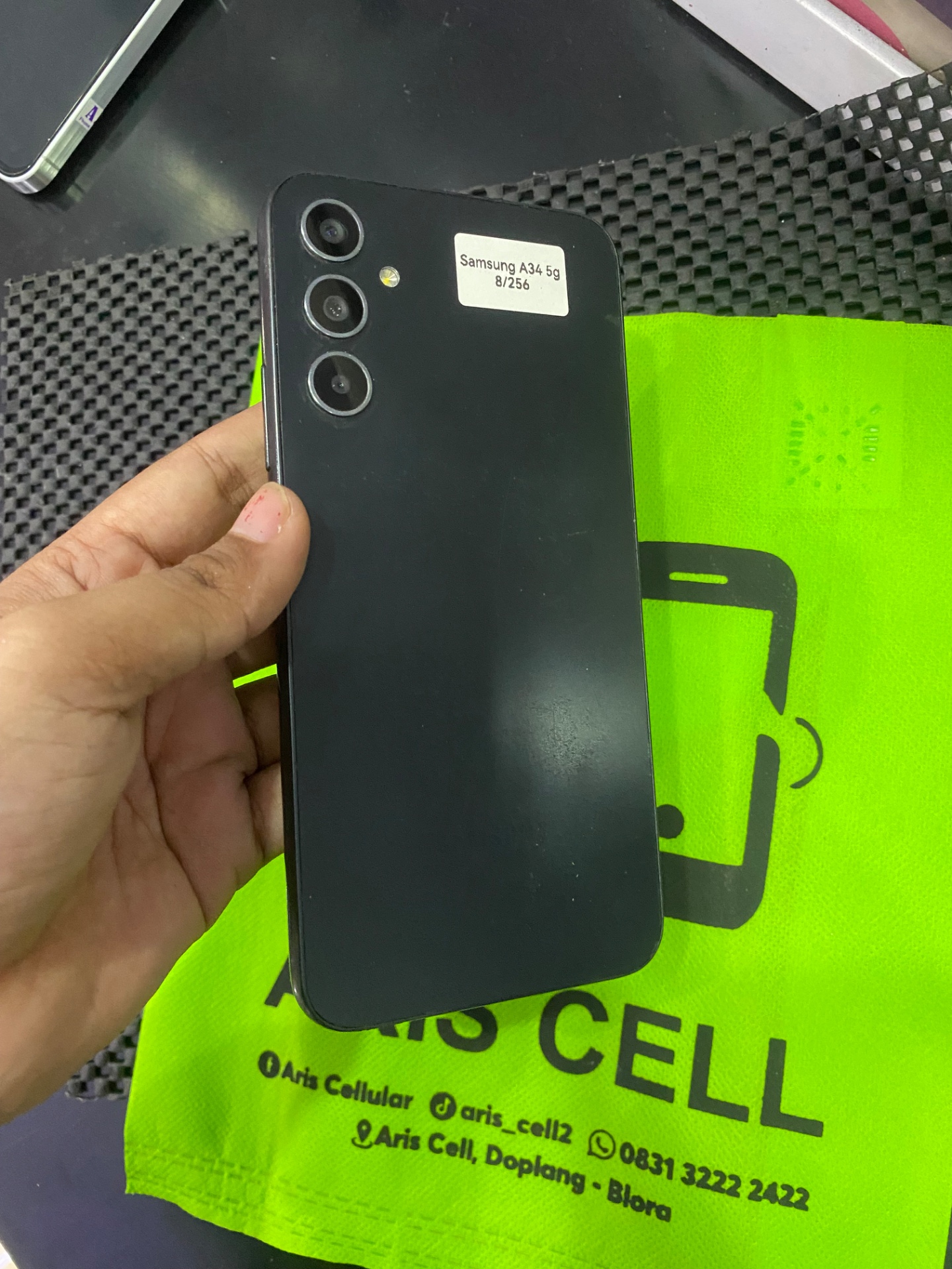 SAMSUNG A34 5G 8/256 +hp cas