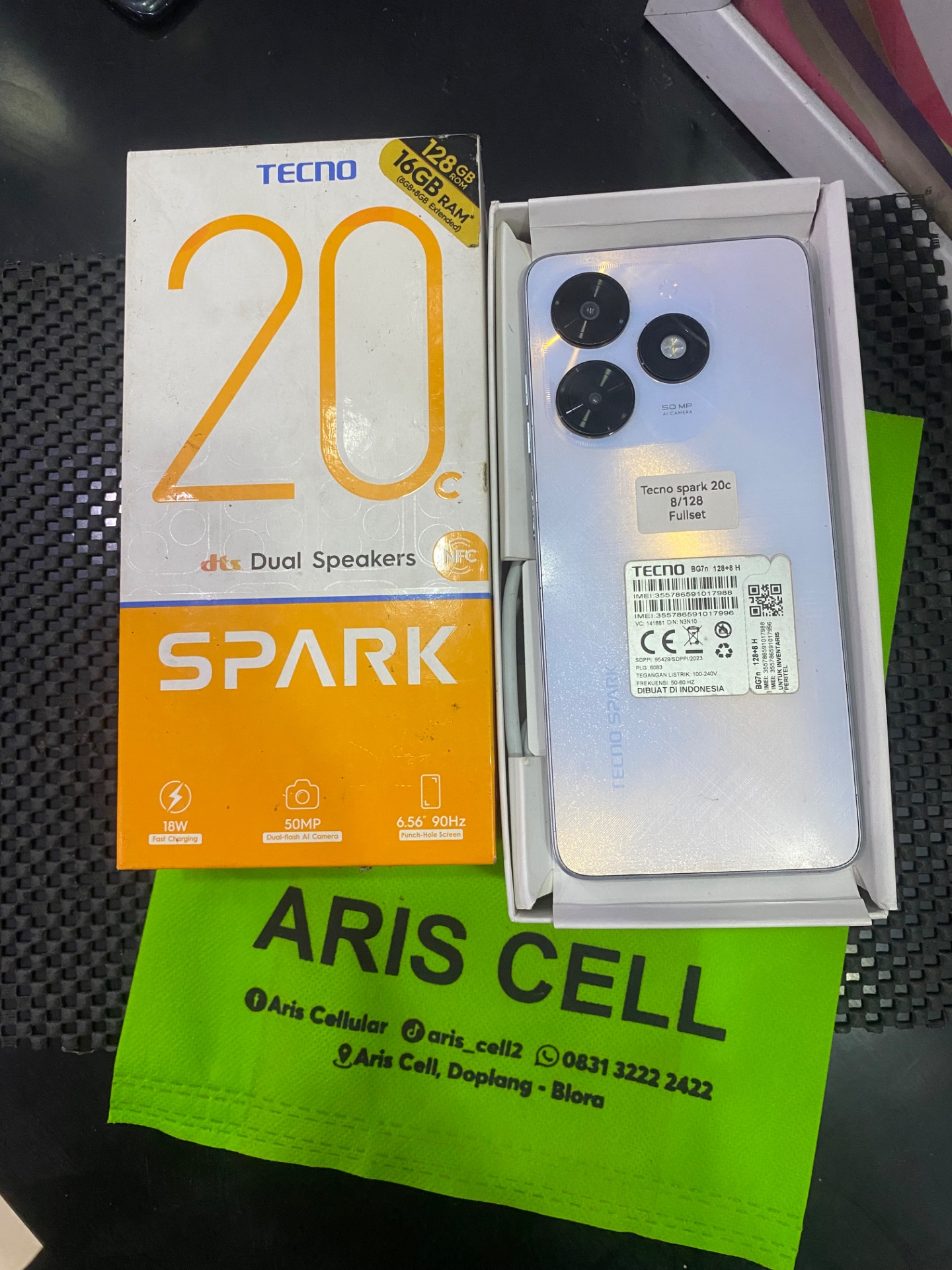 TECNO SPARK 20c 8/128 fullset