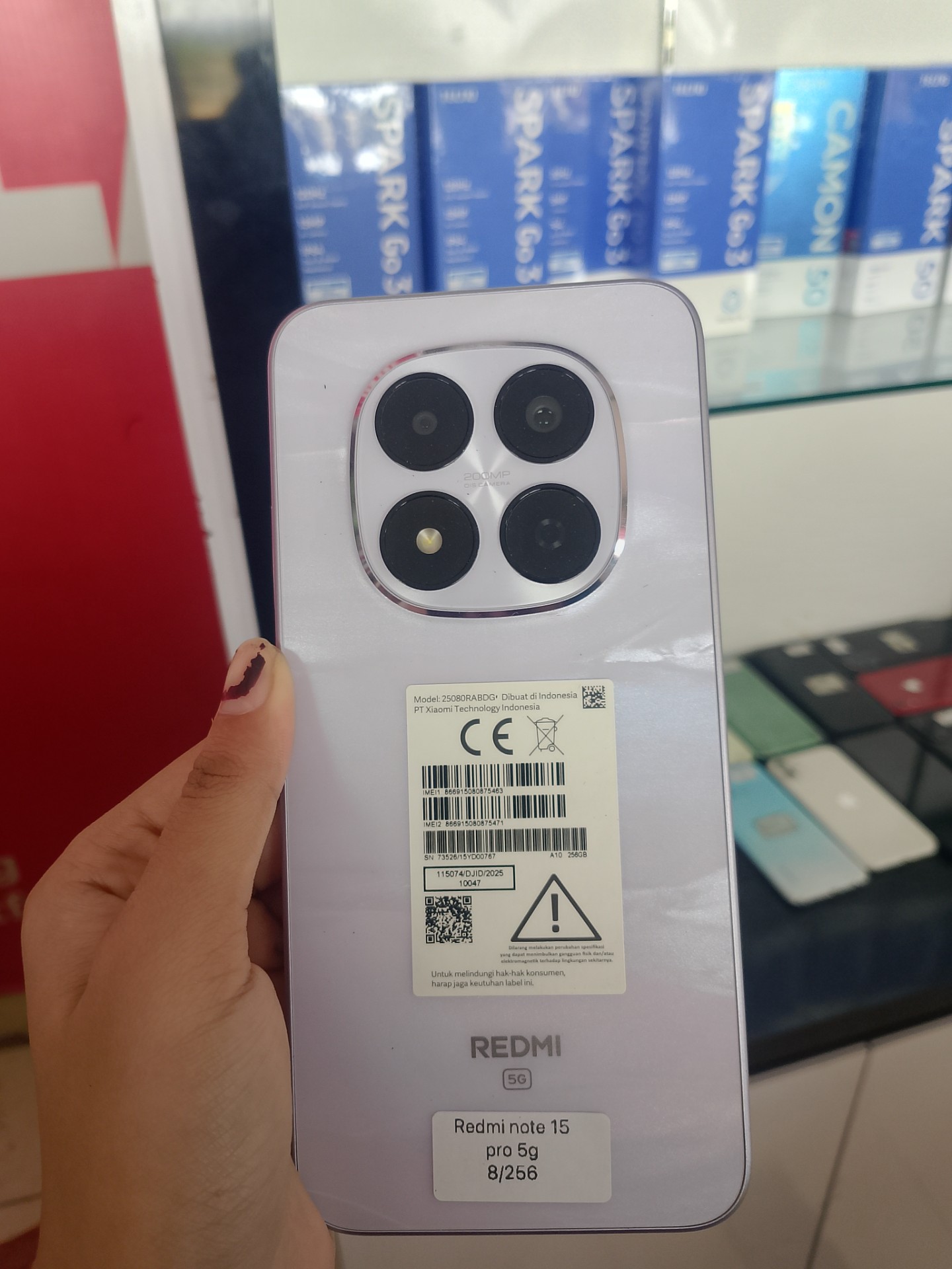 Redmi note 15 Pro 5g 8/256