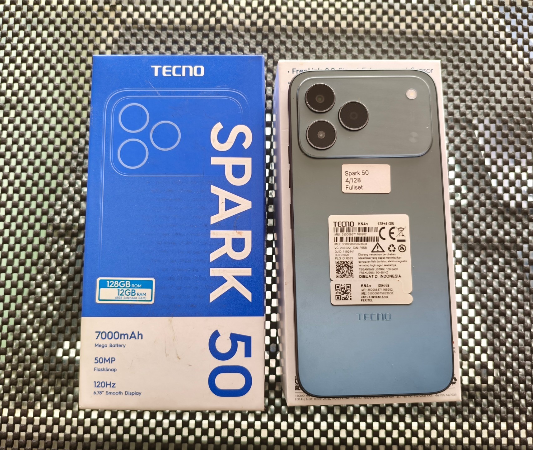 Tecno Spark 50 4/128 GB Second Fullset