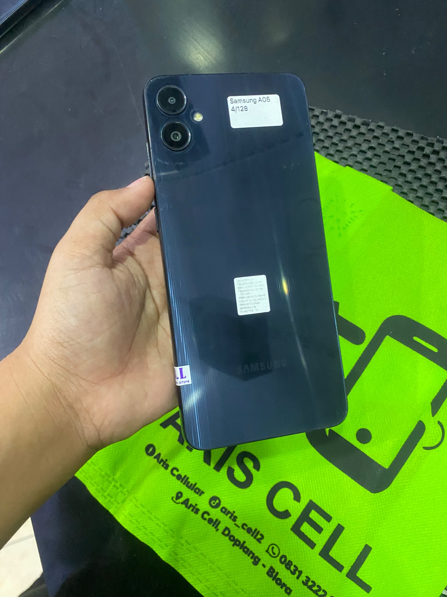 SAMSUNG A05 4/128 +hp cas (c)